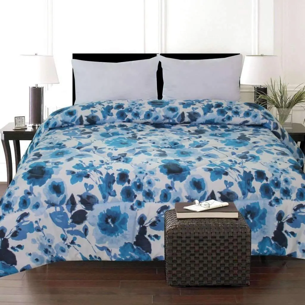 Studio 707 - Nora Floral Printed Microfiber Comforter