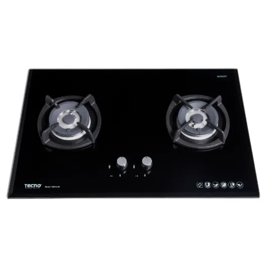 T28TGSV 75CM 2-BURNER GAS HOB   FREE BASIC INSTALLATION