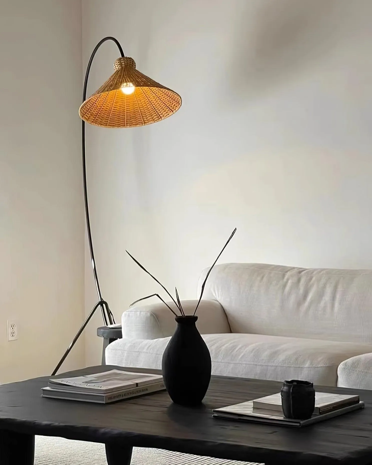 Tana Woven Floor Lamp