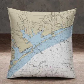 The Matagorda Bay Square Pillow Cover