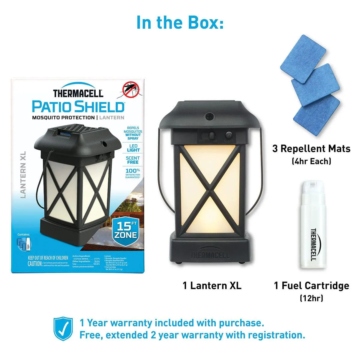 Thermacell Mosquito Repellent Lantern XL