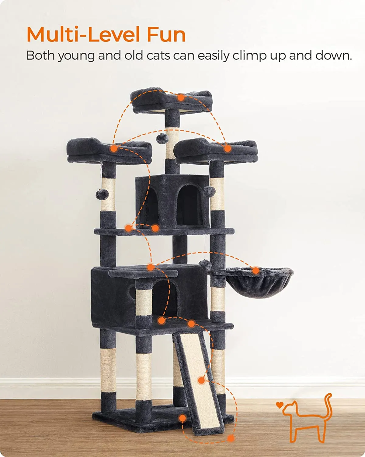 Ultimate Cat Haven: Cat Tree Tower