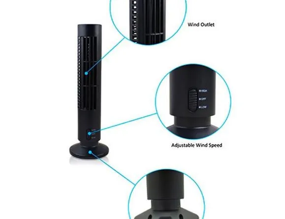 USB Tower Fan