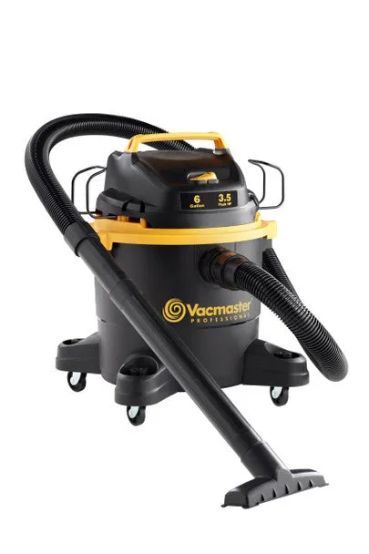 Vacmaster 6-Gallon* 3.5 Peak Hp† Wet/Dry Vacuum (6-Gallon)