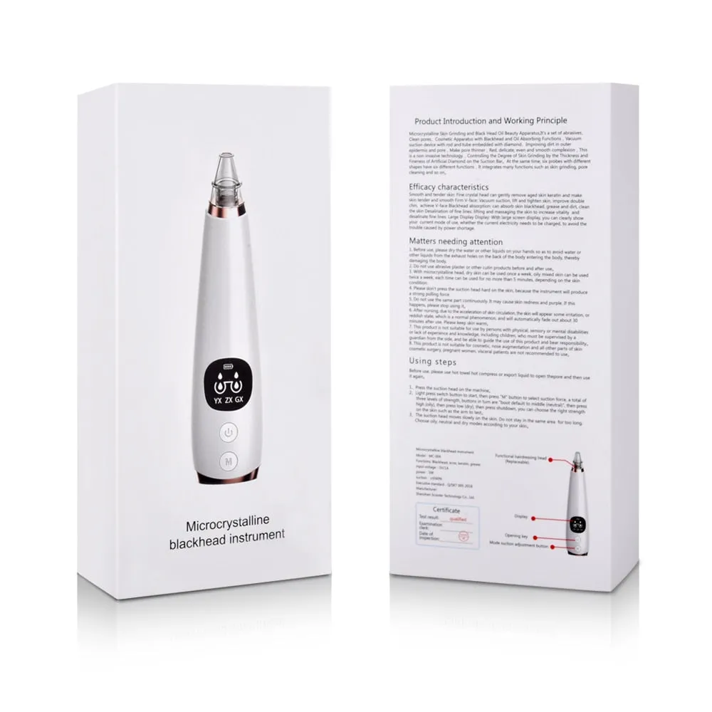 Vacuum Pore Cleaner Skin Care New Standard