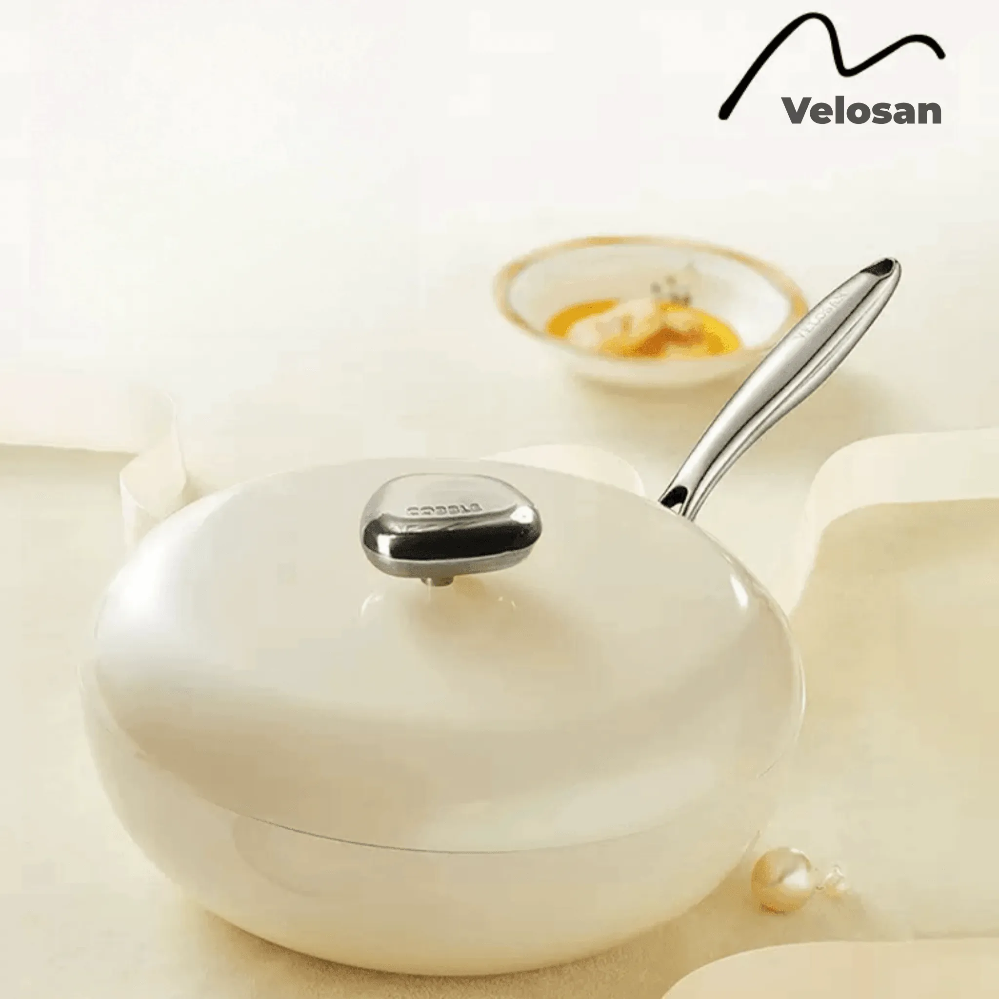 VELOSAN 32cm Cobblestone Nonstick Stir-frying Wok