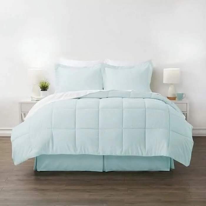 Versatile Twin 6-Piece Microfiber Comforter Set for a Chic Bedroom Revamp