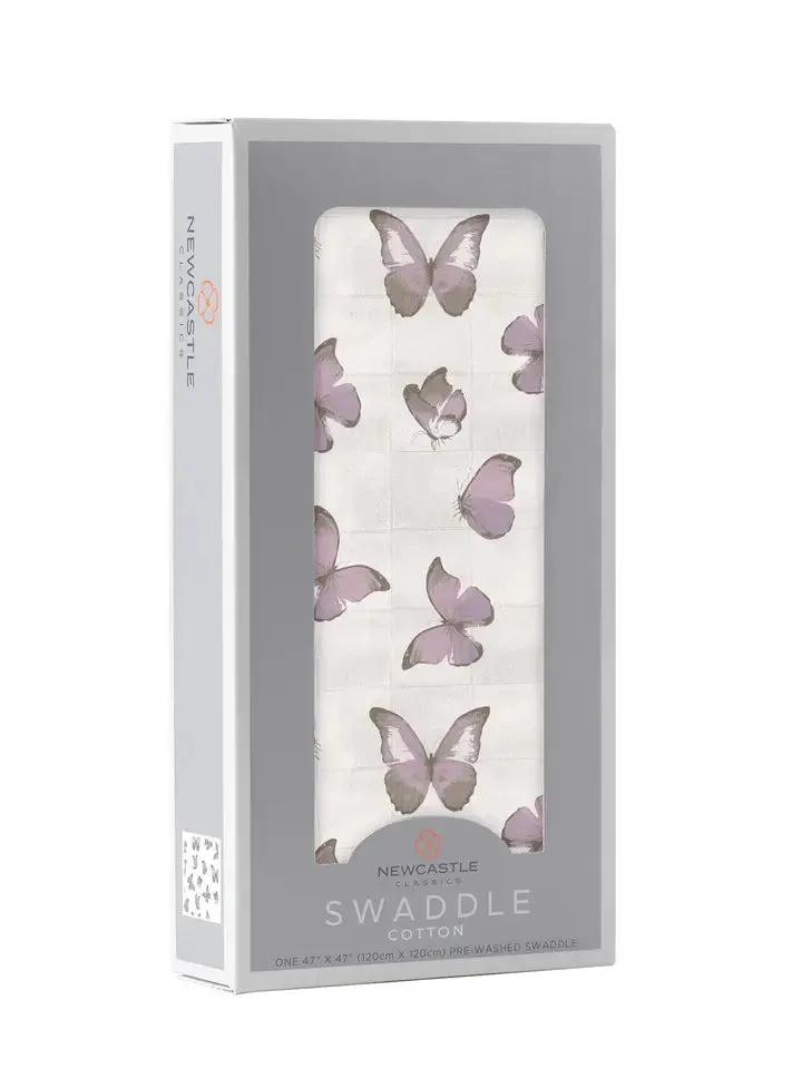 Winsome Butterflies Swaddle