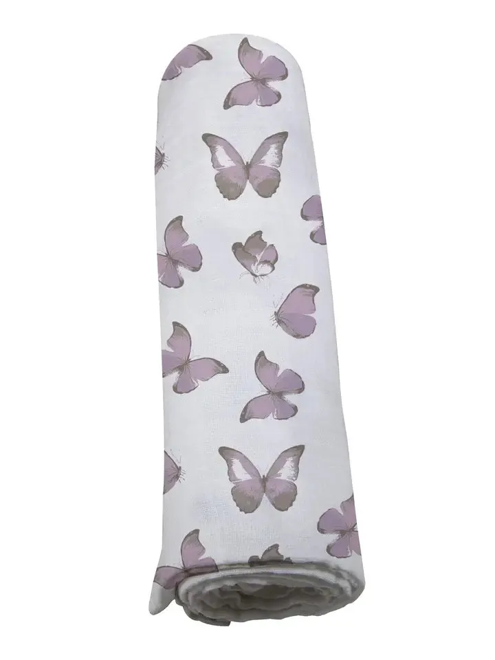 Winsome Butterflies Swaddle