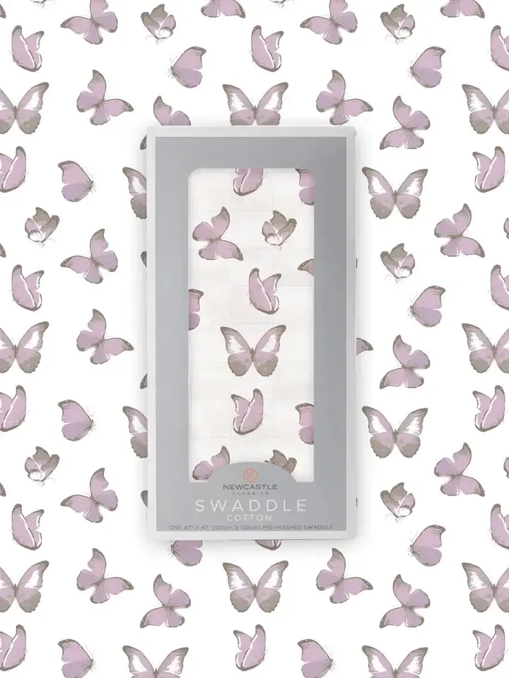 Winsome Butterflies Swaddle