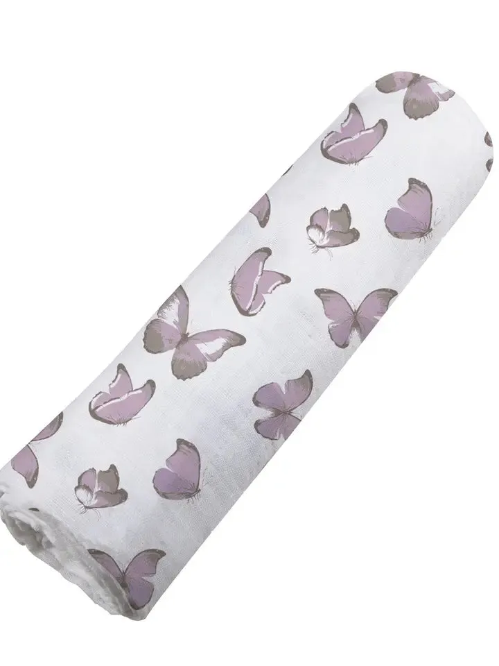 Winsome Butterflies Swaddle