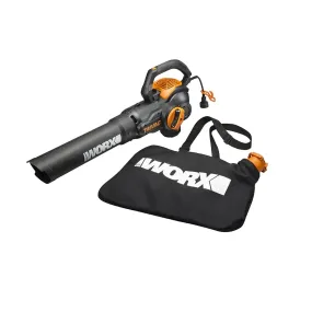 Worx WG512/WG510 Trivac Electric Leaf Blower, 120 Volt