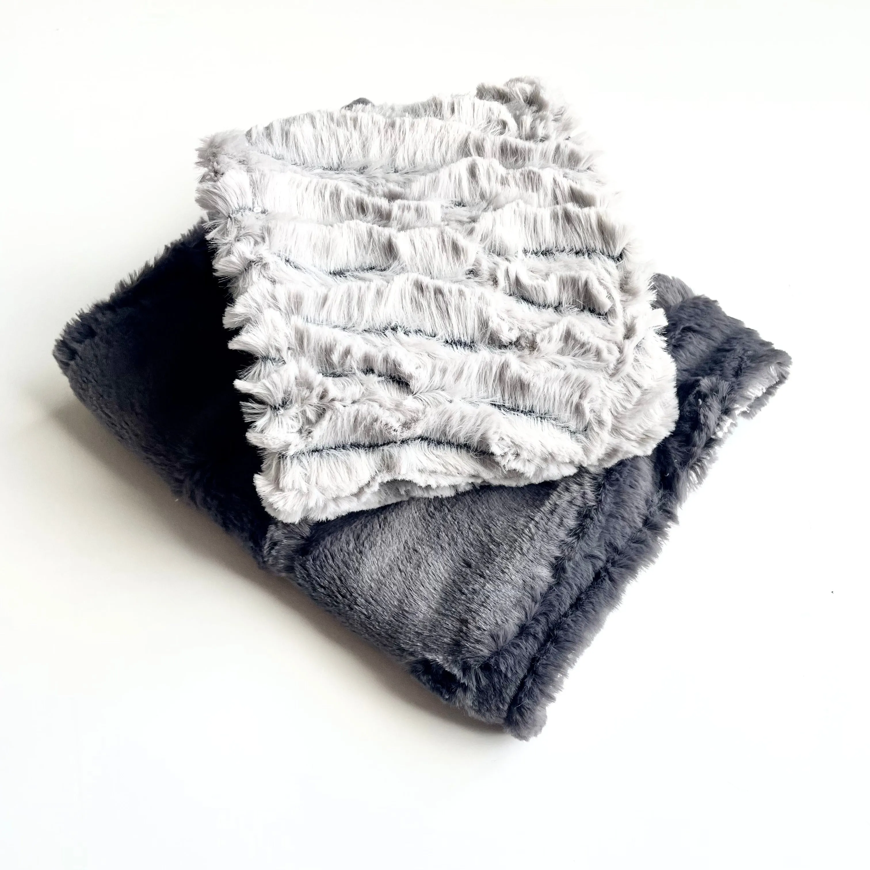 Ziggy Charcoal Burp Cloth Set